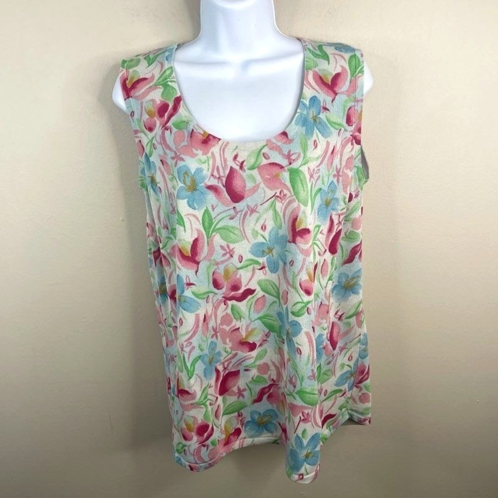 Diane Von Furstenberg Silk Floral Sweater Womens Medium Art To Wear Travel Knit